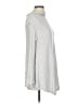 We the Free Solid Silver Turtleneck Sweater Size M - photo 4