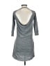 Chaser Gray Casual Dress Size XS - photo 2