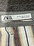 Zara Chevron-herringbone Gray Dress Pants Size 31 waist - photo 4