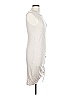 Antistar Solid Ivory Casual Dress Size L - photo 4