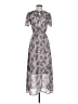 Roolee Gray Casual Dress Size XXS - photo 1