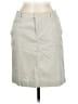 Dockers Solid Gray Casual Skirt Size 6 (petite) - photo 1