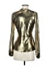 MICHAEL Michael Kors Metallic Gold Long Sleeve Blouse Size XS - photo 2