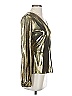 MICHAEL Michael Kors Metallic Gold Long Sleeve Blouse Size XS - photo 4