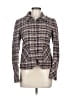 LAVIA 18 Tweed Purple Burgundy Wool Blazer Size EU (IT) 42 / US 6 - photo 1