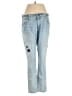 Current/Elliott Polka Dots Blue Jeans Size XS (0) - photo 1
