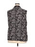 Anne Klein Black Sleeveless Button-Down Shirt Size 3X - photo 2