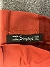 Simplee 100% Polyester Solid Burgundy Casual Pants Size XL - photo 4