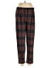 Free People Plaid Orange Casual Pants Size XS - photo 1