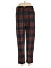 Free People Plaid Orange Casual Pants Size XS - photo 2