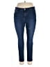 Tahari Hearts Blue Jeans Size 18W - photo 1