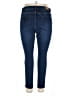 Tahari Hearts Blue Jeans Size 18W - photo 2