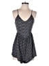 American Eagle Outfitters 100% Viscose Hearts Blue Romper Size XXS - photo 1