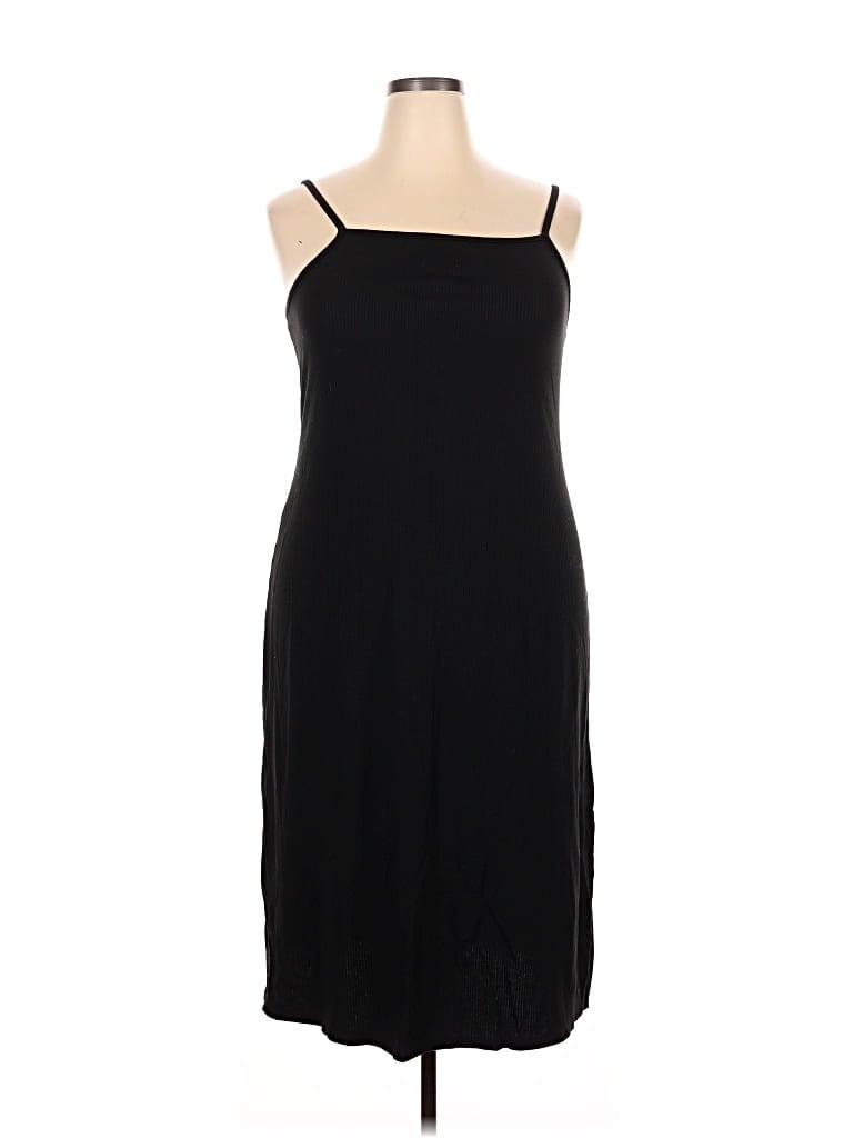 Pre-owned The Drop Casual Dress In Black