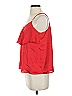 Cache 100% Polyester Red Sleeveless Blouse Size XS - photo 5