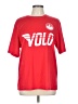 A4 100% Polyester Red Short Sleeve T-Shirt Size L - photo 1