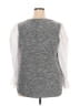 Lane Bryant Gray Long Sleeve Blouse Size 18 - 20 Plus - photo 2