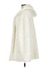 Splendid 100% Polyester Ivory Faux Fur Jacket Size M - photo 5