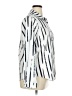 Unbranded Print Silver Long Sleeve Blouse Size XL - photo 4