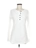 Unbranded White Long Sleeve Henley Size M - photo 1