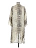 Molly Green 100% Polyester Silver Kimono Size S - photo 2