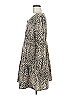 Unbranded 100% Polyester Animal Print Tan Casual Dress Size M - photo 5