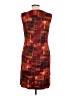 Pendleton Graphic Burgundy Cocktail Dress Size L (estimated) - photo 2