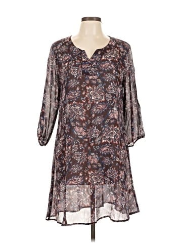 Garnet Hill 3/4 Sleeve Silk Top (view 1)