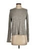 Bella Luxx Gray Long Sleeve Top Size S - photo 1