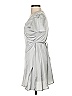 Glamorous Solid Silver Cocktail Dress Size S - photo 5