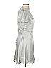 Glamorous Solid Silver Cocktail Dress Size S - photo 4