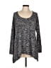 Max Edition Marled Blue Gray Pullover Sweater Size L - photo 1