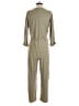 Zara Metallic Green Jumpsuit Size S - photo 2