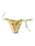 Unbranded Floral Yellow Orange Swimsuit Bottoms Size M - photo 1