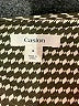 Caslon 100% Polyester Houndstooth Green Gold Casual Dress Size S - photo 7