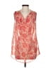 CAbi 100% Polyester Red Sleeveless Blouse Size S - photo 1