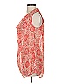 CAbi 100% Polyester Red Sleeveless Blouse Size S - photo 5