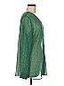 CAbi 100% Polyester Green Long Sleeve Blouse Size M - photo 4