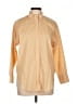 J.Crew 100% Cotton Solid Tan 3/4 Sleeve Button-Down Shirt Size L (estimated) - photo 1