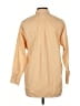 J.Crew 100% Cotton Solid Tan 3/4 Sleeve Button-Down Shirt Size L (estimated) - photo 2