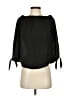 Express Outlet 100% Polyester Black 3/4 Sleeve Blouse Size XS - photo 1