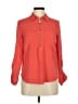 MICHAEL Michael Kors Orange Long Sleeve Blouse Size M - photo 1