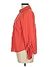 MICHAEL Michael Kors Orange Long Sleeve Blouse Size M - photo 5