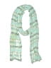 Unbranded Stripes Teal Scarf One size - photo 1