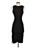Mod Ref Solid Black Casual Dress Size S - photo 2