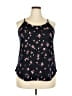 Kaileigh Black Sleeveless Blouse Size XXL - photo 1