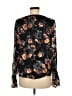 Nicole Miller Artelier Black Long Sleeve Blouse Size M - photo 2