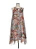 Mlle Gabrielle Print Brown Red Cocktail Dress Size S - photo 1