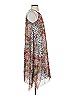Mlle Gabrielle Print Brown Red Cocktail Dress Size S - photo 4