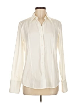 Paper White Long Sleeve Blouse
